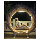 LED resorts nest swing