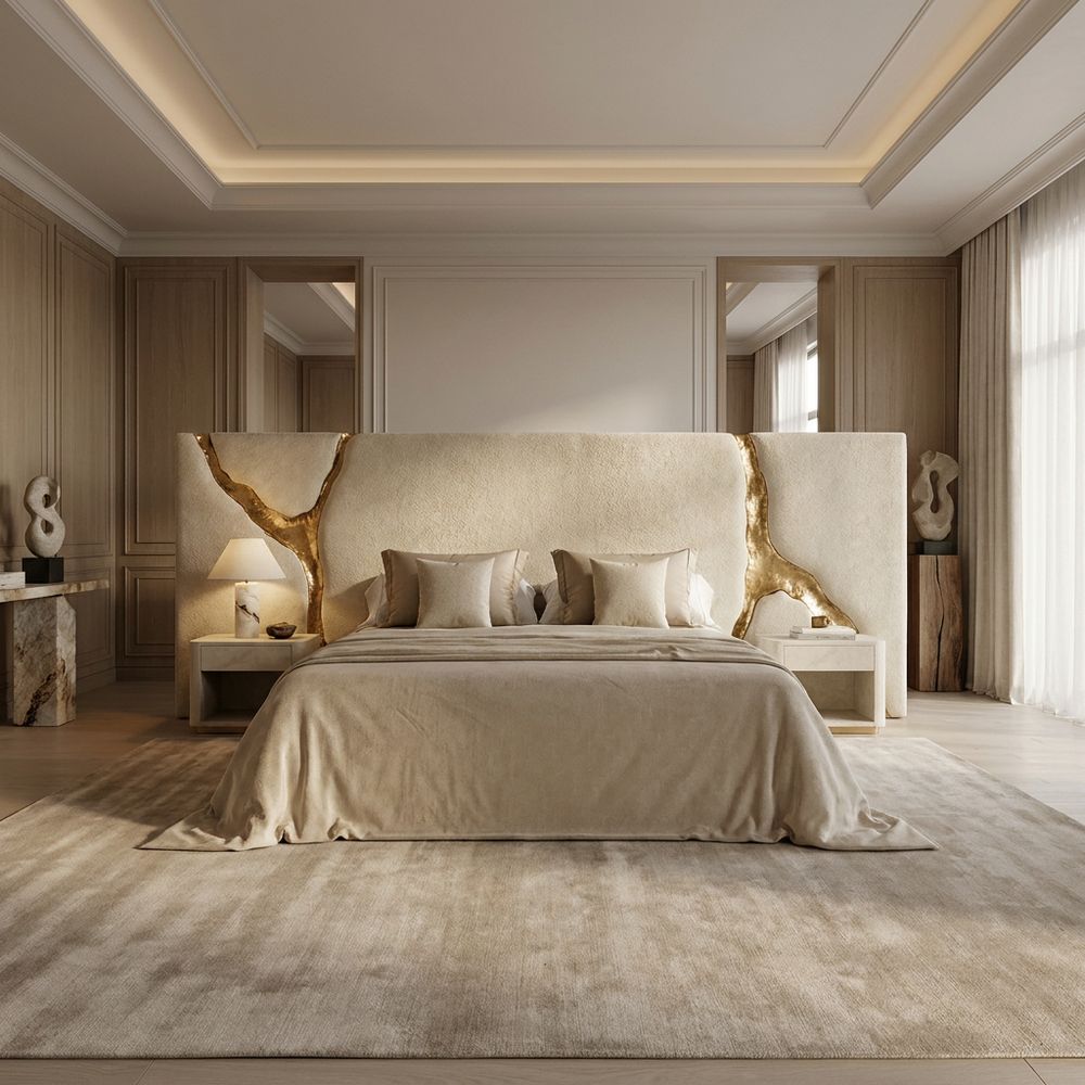 Modern bedroom furniture bed