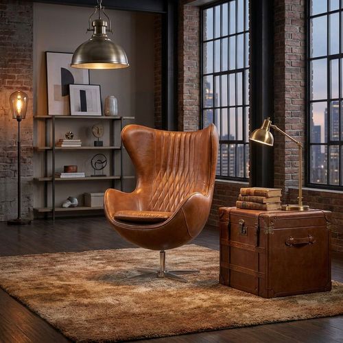 Heritage_Vintage_Leather_Swivel_Chair