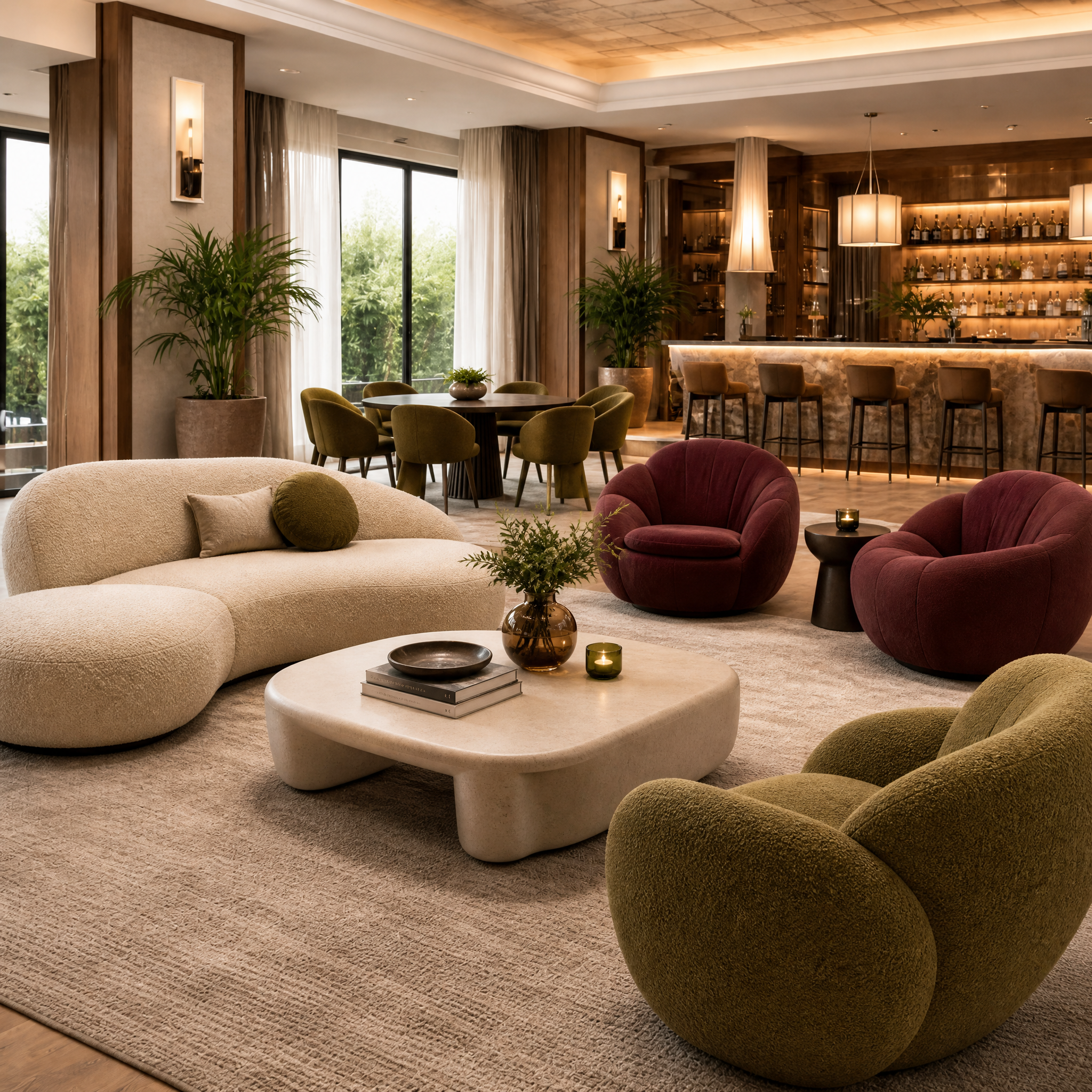 Modern lounge furniture category